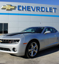 chevrolet camaro 2013 silver ice metallic coupe lt gasoline 6 cylinders rear wheel drive 6 speed automatic 76087