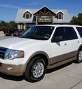 ford expedition 2011 white suv xlt flex fuel 8 cylinders 2 wheel drive automatic 76087