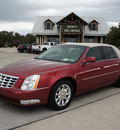 cadillac dts 2009 red sedan gasoline 8 cylinders front wheel drive automatic 76087