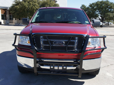 ford f 150 2008 red xlt gasoline 8 cylinders 2 wheel drive automatic with overdrive 76087