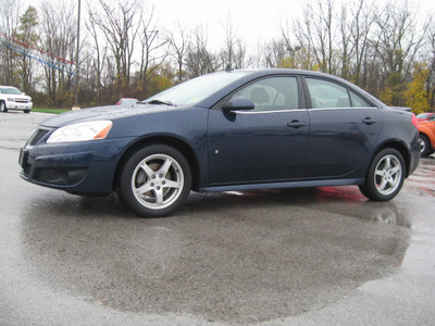 pontiac g6 2009 dk  blue sedan flex fuel 6 cylinders front wheel drive automatic 45840