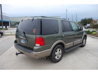 ford expedition 2003 green suv eddie bauer gasoline 8 cylinders sohc rear wheel drive automatic 77090