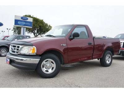 ford f 150 2003 red pickup truck xl gasoline 6 cylinders rear wheel drive automatic 76691