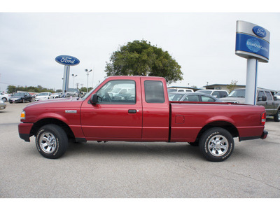 ford ranger 2007 red xlt gasoline 4 cylinders rear wheel drive automatic 76691