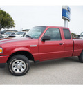 ford ranger 2007 red xlt gasoline 4 cylinders rear wheel drive automatic 76691