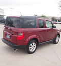 honda element 2008 red suv ex gasoline 4 cylinders front wheel drive automatic 76137
