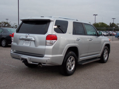 toyota 4runner 2010 silver suv sr5 6 cylinders shiftable automatic 77074