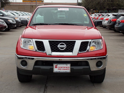 nissan frontier 2010 dk  red se v6 6 cylinders automatic with overdrive 77477