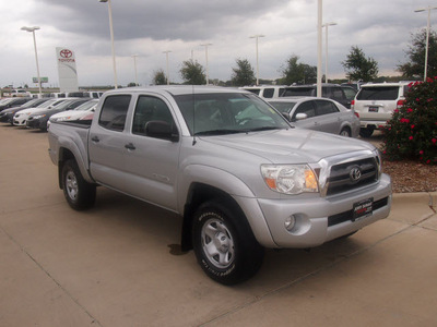 toyota tacoma 2010 silver sr5 gasoline 6 cylinders 4 wheel drive automatic 76049