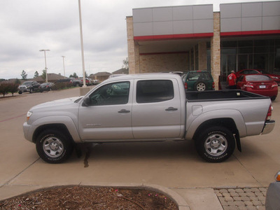 toyota tacoma 2010 silver sr5 gasoline 6 cylinders 4 wheel drive automatic 76049