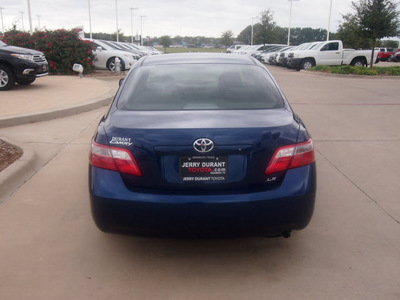 toyota camry 2007 blue sedan le gasoline 4 cylinders front wheel drive automatic 76049