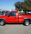 chevrolet silverado 1500 2005 red gasoline 6 cylinders rear wheel drive automatic 76087