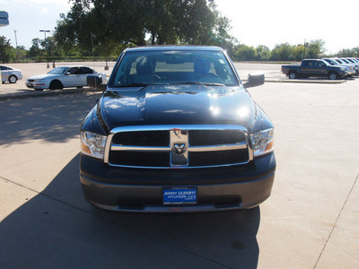 dodge ram 1500 2010 black st gasoline 6 cylinders 2 wheel drive automatic 76049