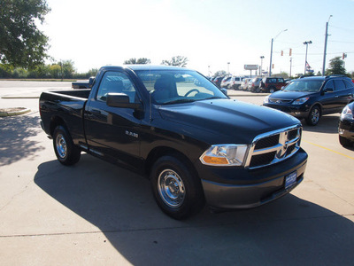 dodge ram 1500 2010 black st gasoline 6 cylinders 2 wheel drive automatic 76049