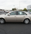 hyundai sonata 2006 beige sedan gasoline 4 cylinders front wheel drive automatic 19153