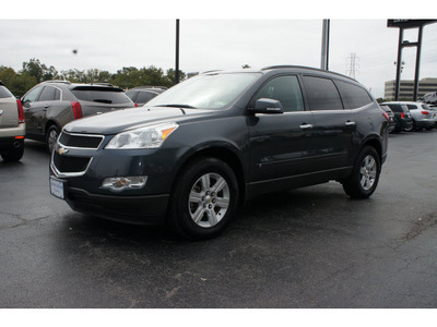 chevrolet traverse 2010 gray suv lt gasoline 6 cylinders front wheel drive automatic 77074
