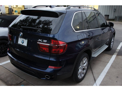 bmw x5 2013 blue xdrive35i gasoline 6 cylinders all whee drive automatic 78729
