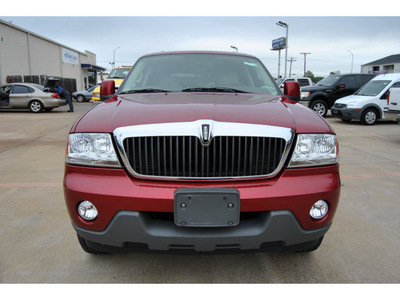 lincoln aviator 2004 red suv gasoline 8 cylinders rear wheel drive automatic with overdrive 77539