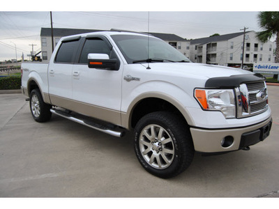 ford f 150 2009 white styleside flex fuel 8 cylinders 4 wheel drive automatic with overdrive 77539