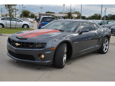 chevrolet camaro 2010 dk  gray coupe 2ss gasoline 8 cylinders rear wheel drive 6 speed manual 78233