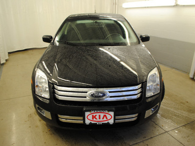 ford fusion 2008 black sedan i4 sel gasoline 4 cylinders front wheel drive automatic 44060