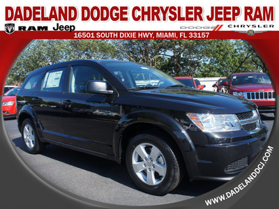 dodge journey 2013 black american value package 4 cylinders automatic 33157