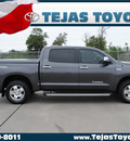 toyota tundra 2011 gray limited gasoline 8 cylinders 2 wheel drive automatic 77338