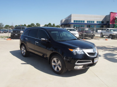 acura mdx 2012 black suv w tech pckg gasoline 6 cylinders all whee drive automatic 76137