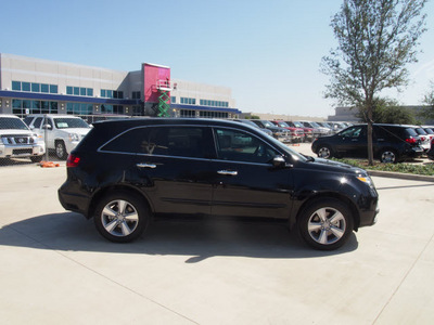 acura mdx 2012 black suv w tech pckg gasoline 6 cylinders all whee drive automatic 76137