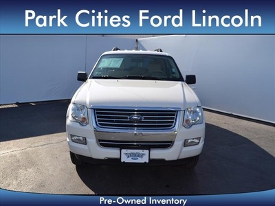 ford explorer 2008 white suv xlt gasoline 6 cylinders 2 wheel drive 5 speed automatic 75235