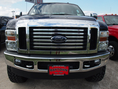 ford f 250 super duty 2010 black lariat diesel 8 cylinders 4 wheel drive automatic 77521
