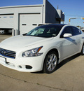 nissan maxima 2013 white sedan 3 5 sv 6 cylinders cont  variable trans  75150