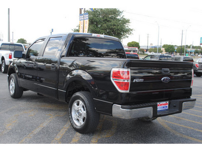 ford f 150 2010 black xlt 8 cylinders 6 speed automatic 78214