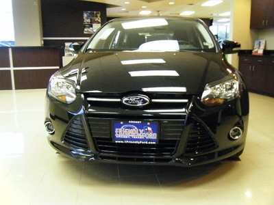 ford focus 2013 black hatchback se flex fuel 4 cylinders front wheel drive 6 speed automatic 77532