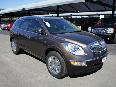 buick enclave 2012 dk  brown suv premium gasoline 6 cylinders front wheel drive 6 speed automatic 76087