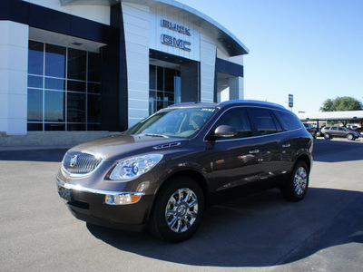 buick enclave 2012 dk  brown suv leather gasoline 6 cylinders front wheel drive 6 speed automatic 76087