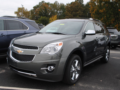 chevrolet equinox 2013 green ltz gasoline 6 cylinders front wheel drive automatic 27591