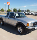 ford ranger 2004 silver xlt gasoline 6 cylinders 4 wheel drive automatic with overdrive 76108