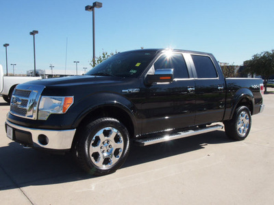 ford f 150 2010 black lariat flex fuel 8 cylinders 4 wheel drive automatic 76018