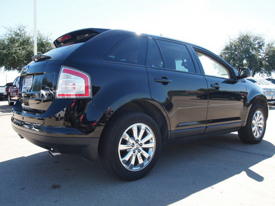 ford edge 2008 black suv sel gasoline 6 cylinders front wheel drive automatic 77505
