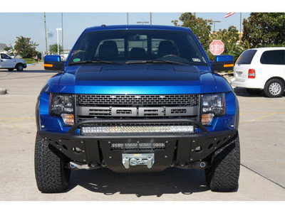 ford f 150 2012 blue svt raptor gasoline 8 cylinders 4 wheel drive 6 speed automatic 77471