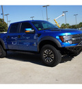 ford f 150 2012 blue svt raptor gasoline 8 cylinders 4 wheel drive 6 speed automatic 77471