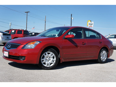 nissan altima 2009 red sedan 2 5 s gasoline 4 cylinders front wheel drive automatic 76502