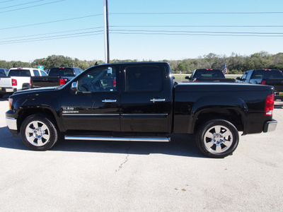 gmc sierra 1500 2010 black sle flex fuel 8 cylinders 2 wheel drive automatic 77802