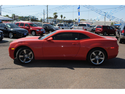 chevrolet camaro 2012 orange coupe rs gasoline 6 cylinders rear wheel drive automatic 78539