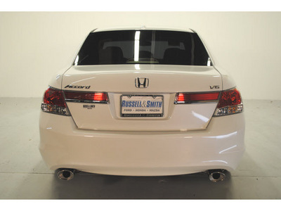 honda accord 2012 white sedan 6 cylinders 5 speed automatic 77025