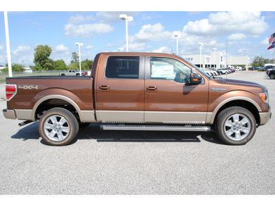 ford f 150 2012 brown lariat 8 cylinders shiftable automatic 77532