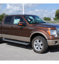ford f 150 2012 brown lariat 8 cylinders shiftable automatic 77532