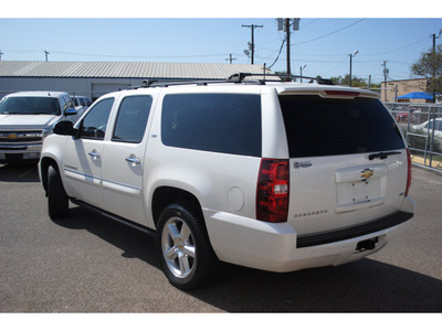 chevrolet suburban 2008 white suv ltz flex fuel 8 cylinders 2 wheel drive automatic 78501