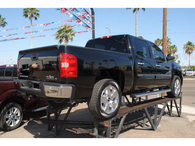 chevrolet silverado 1500 2011 black lt flex fuel 8 cylinders 2 wheel drive automatic 78501